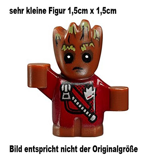 LEGO Guardians of the Galaxy Vol. 2 Minifigur Groot (sehr kleine Figur 1,5cm x 1,5cm) 76081 von LEGO