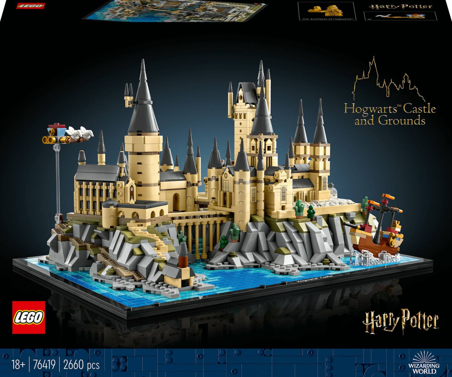 LEGO Harry Potter 76419 Schloss Hogwarts mit Schlossgelände LEGO Harry Potter 76419 Schloss Hogwarts mit Schlossgelände von LEGO