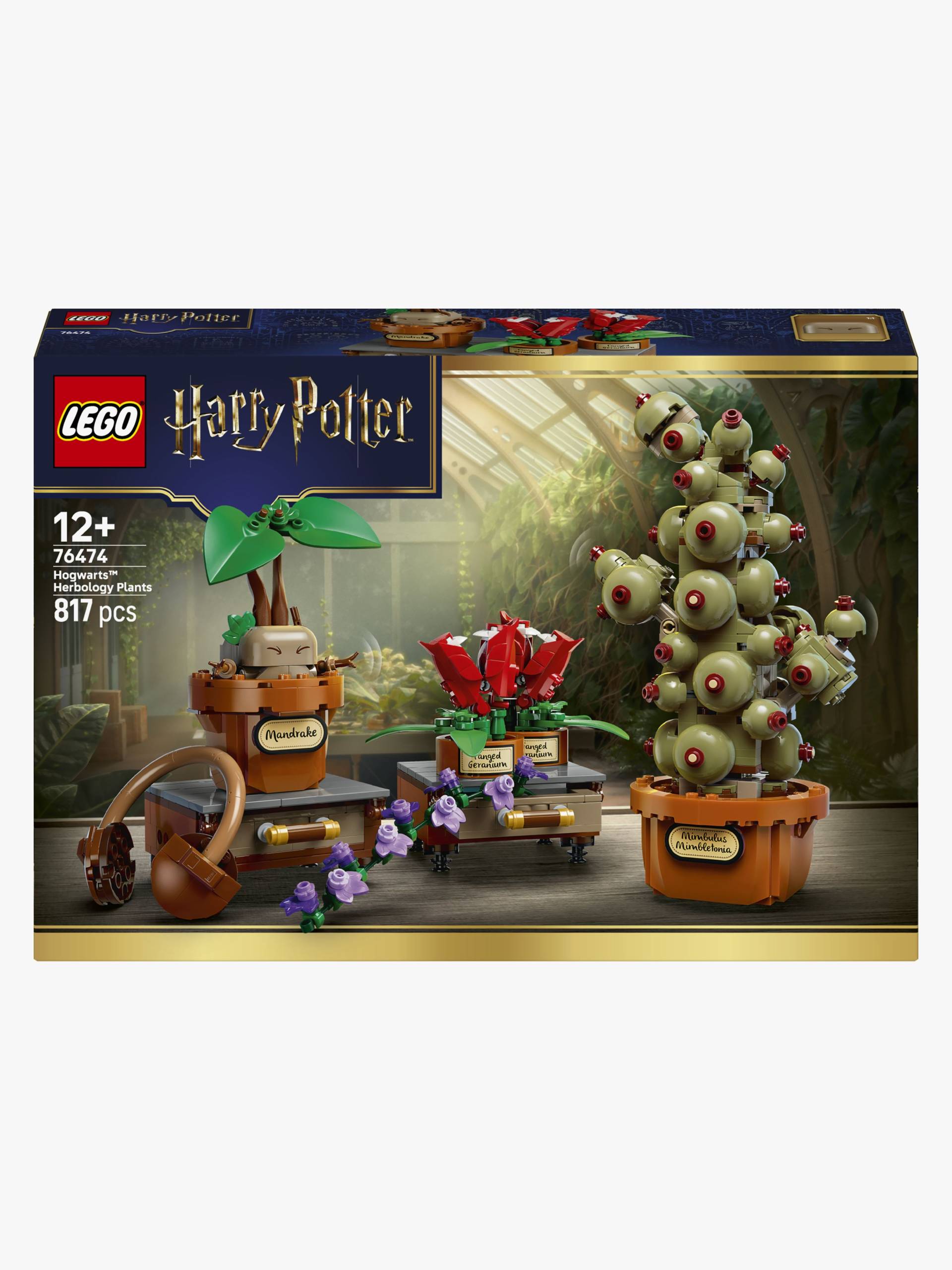 LEGO Harry Potter 76474 Schloss Hogwarts: Kräuterkunde-Pflanzen von LEGO