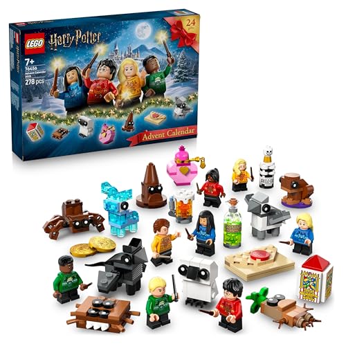 LEGO Harry Potter Adventskalender 2025 - Weihnachten Spielzeug mit 24 Überraschungen - 8 Minifiguren in festlichen Pullovern & 6 Figuren - Geschenk für Mädchen und Jungen ab 7 Jahren - 76456 LEGO Harry Potter Adventskalender 2025 - Weihnachten Spielzeug mit 24 Überraschungen - 8 Minifiguren in festlichen Pullovern & 6 Figuren - Geschenk für Mädchen und Jungen ab 7 Jahren - 76456 von LEGO