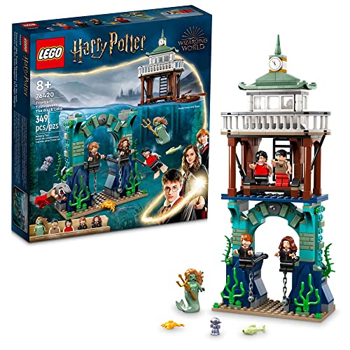 LEGO Harry Potter Drei Zauberer Turnier - Der Schwarze See 76420 - Feuerkelch Spielzeug Set mit Mini Figuren Harry, Hermine und Ron, Zauber-Sammlungsset, tolles Geschenk für Kinder, LEGO Harry Potter Drei Zauberer Turnier - Der Schwarze See 76420 - Feuerkelch Spielzeug Set mit Mini Figuren Harry, Hermine und Ron, Zauber-Sammlungsset, tolles Geschenk für Kinder, von LEGO