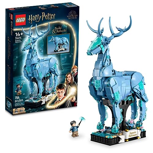 LEGO Harry Potter Expecto Patronum 76414 2-in-1 Bauset zum Sammeln, Geschenkidee zum Geburtstag für Jugendliche oder Fans ab 14 Jahren, Bauset inkl LEGO Harry Potter Expecto Patronum 76414 2-in-1 Bauset zum Sammeln, Geschenkidee zum Geburtstag für Jugendliche oder Fans ab 14 Jahren, Bauset inkl von LEGO