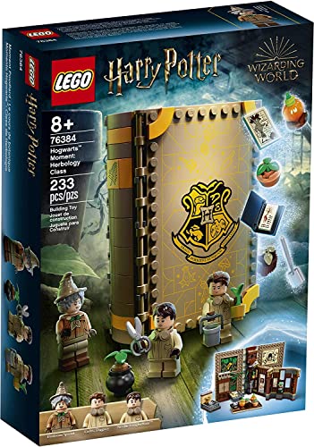 LEGO Harry Potter Hogwarts Moment: Herbology Class 76384 Professor Sprout’s Classroom in a Brick Book Playset, New 2021 (232 Pieces) von LEGO