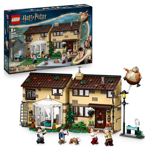 LEGO Harry Potter Ligusterweg: Tante Magdas Besuch – Spielhaus mit Inneneinrichtung, 5 Minifiguren & Tante Magda Figur– Der Gefangene von Askaban –Geschenk für Jungen & Mädchen ab 8 Jahren 76451 LEGO Harry Potter Ligusterweg: Tante Magdas Besuch – Spielhaus mit Inneneinrichtung, 5 Minifiguren & Tante Magda Figur– Der Gefangene von Askaban –Geschenk für Jungen & Mädchen ab 8 Jahren 76451 von LEGO