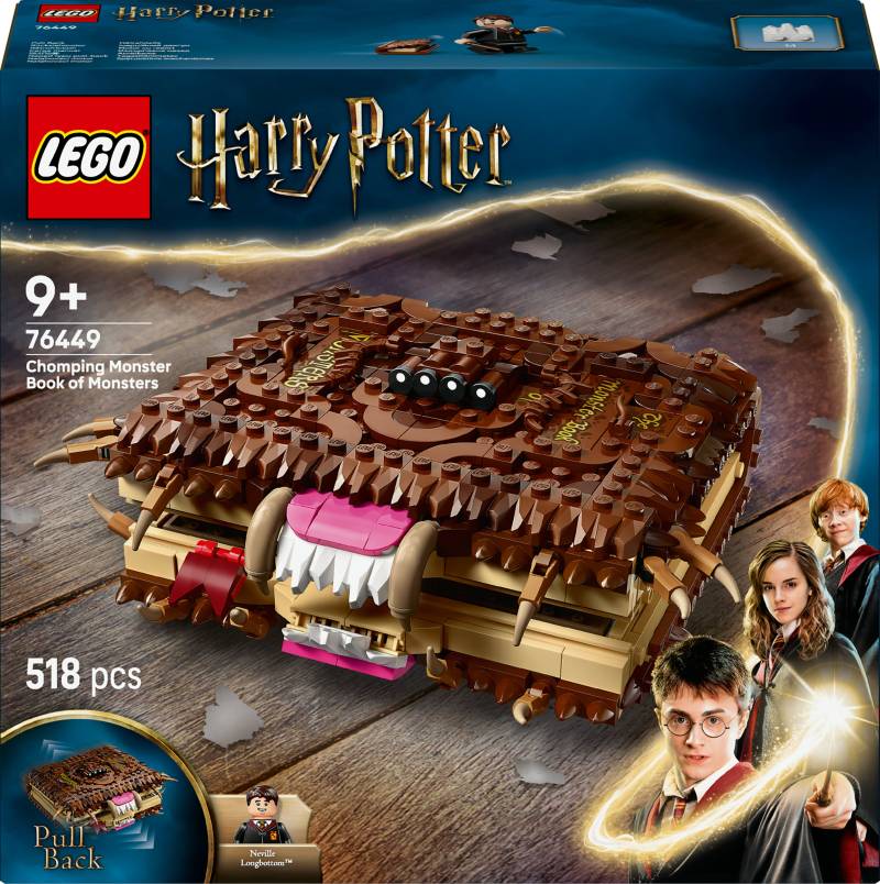 LEGO Harry Potter TM 76449 Beißendes Monsterbuch der Monster von LEGO