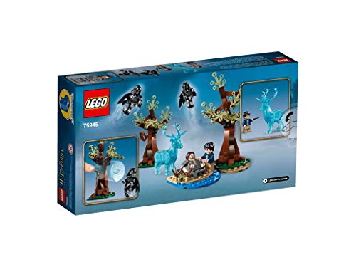 LEGO 75945 Harry Potter Expecto Patronum Set mit 4 Minifiguren und Patronus Hirsch-Figur von LEGO