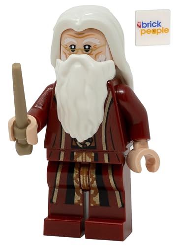 LEGO Harry Potter: Ablus Dumbledore Minifigur mit Zauberstab LEGO Harry Potter: Ablus Dumbledore Minifigur mit Zauberstab von LEGO