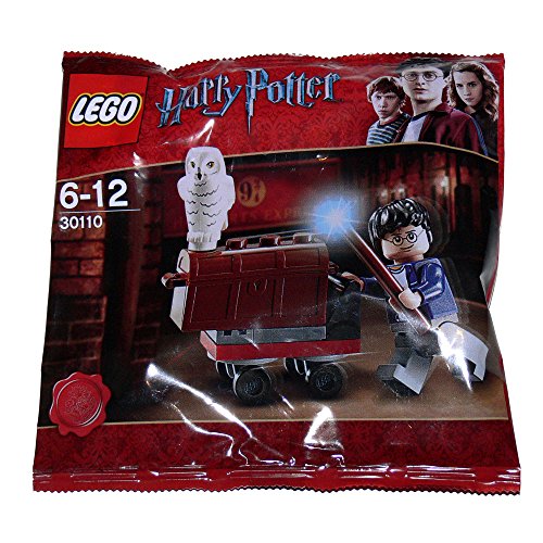 LEGO Harry Potter: King's Cross Trolley Mit Hedwig Eule Und Harry Minifiguren Setzen 30110 (Beutel) von Lego Harry Potter