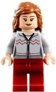 LEGO Harry Potter: Minifigur Hermine mit grauem Hemd und roter Hose LEGO Harry Potter: Minifigur Hermine mit grauem Hemd und roter Hose von LEGO