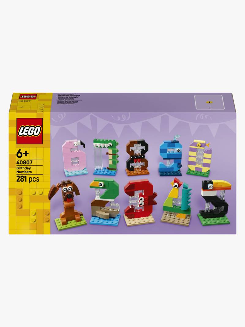 LEGO Iconic 40807 Geburtstagszahlen von LEGO