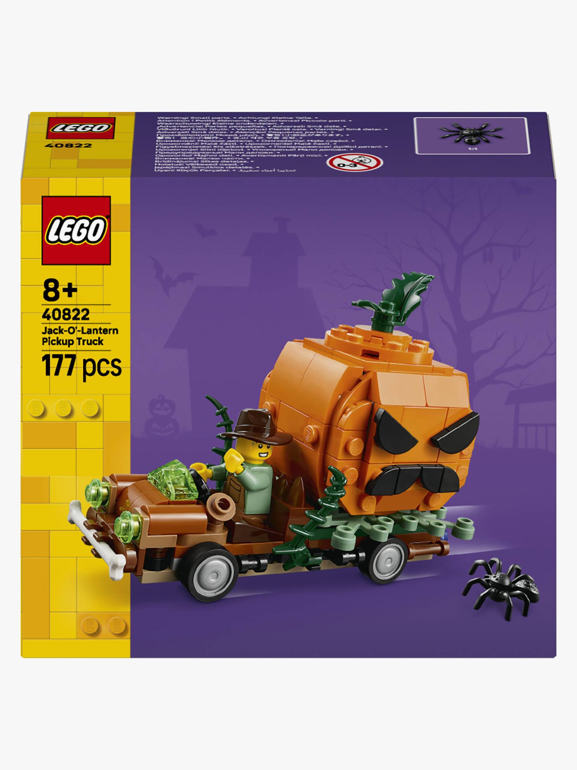 LEGO Iconic 40822 Pickup mit Halloweenkürbis von LEGO