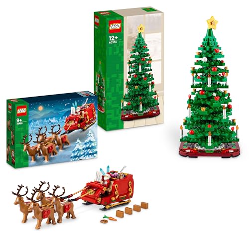 LEGO Feiertags-Bundle - Enthält Schlitten des Weihnachtsmanns (40499) & Weihnachtsbaum (40573) - Bauspielzeug für Jungen & Mädchen ab 9 Jahren - Kreative Geburtstagsgeschenke für Kinder LEGO Feiertags-Bundle - Enthält Schlitten des Weihnachtsmanns (40499) & Weihnachtsbaum (40573) - Bauspielzeug für Jungen & Mädchen ab 9 Jahren - Kreative Geburtstagsgeschenke für Kinder von LEGO