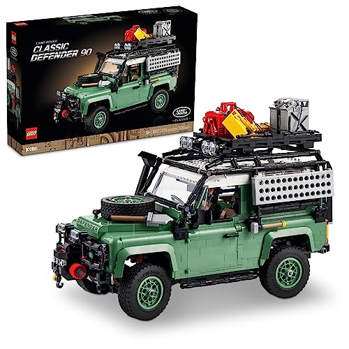 LEGO Icons 10317-1984 Classic Land Rover Defender 90 grün (2336 Teile) von LEGO