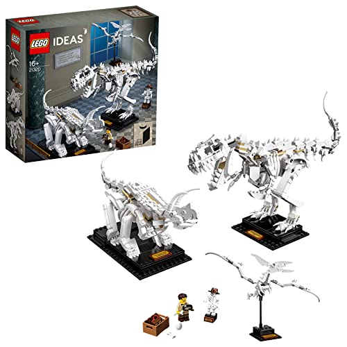LEGO Ideas 21320 Dinosaurier-Fossilien Konstruktionsspielzeug, ab 16J , 910 Stück von LEGO