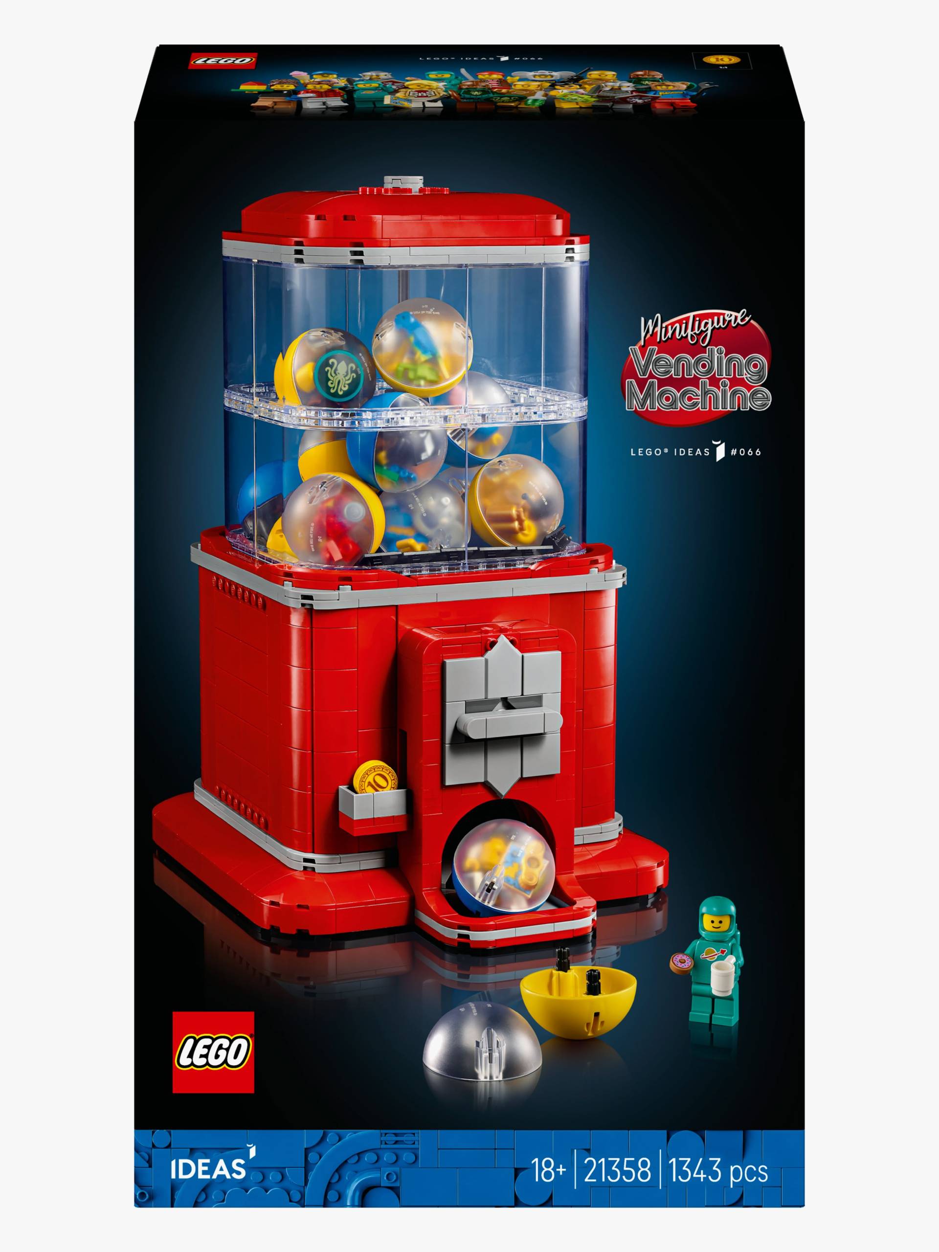 LEGO Ideas 21358 Spielzeugautomat mit Minifiguren von LEGO