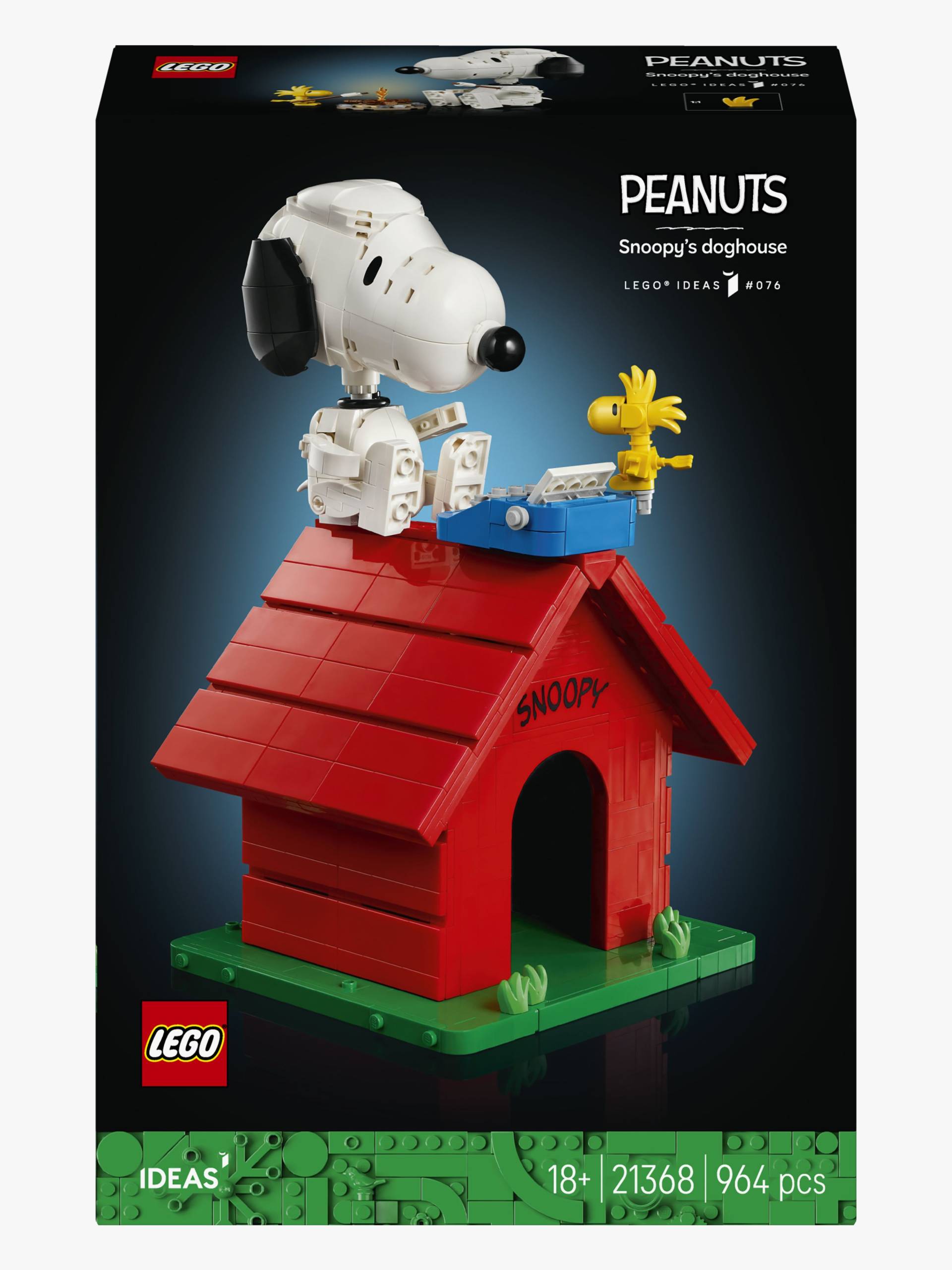 LEGO Ideas 21368 Peanuts: Snoopys Hundehütte von LEGO
