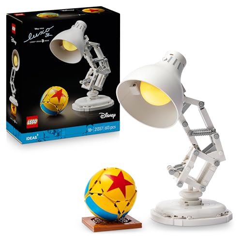 LEGO Ideas | Disney Pixar Luxo Jr. - Spielset mit Schreibtischlampe zum Bauen - Spielzeug für Erwachsene - Geschenk für Männer und Frauen- Baumodell als Schreibtisch-Dekoration 21357 LEGO Ideas | Disney Pixar Luxo Jr. - Spielset mit Schreibtischlampe zum Bauen - Spielzeug für Erwachsene - Geschenk für Männer und Frauen- Baumodell als Schreibtisch-Dekoration 21357 von LEGO