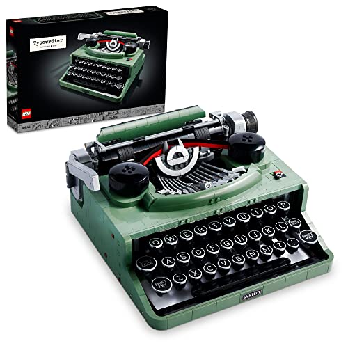 LEGO Ideas Schreibmaschine 21327 Bauset für Erwachsene, Sammlerstück, Retro-Display-Modell, kreative Hobbys, einzigartige Geschenkidee von LEGO
