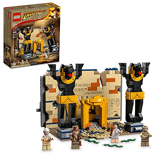 LEGO Indiana Jones Escape from The Lost Tomb 77013 Building Toy, Featuring a Mummy and an Indiana Jones Minifigure from Raiders of The Lost Ark Movie, Gift Idea for Kids Ages 8+ von LEGO