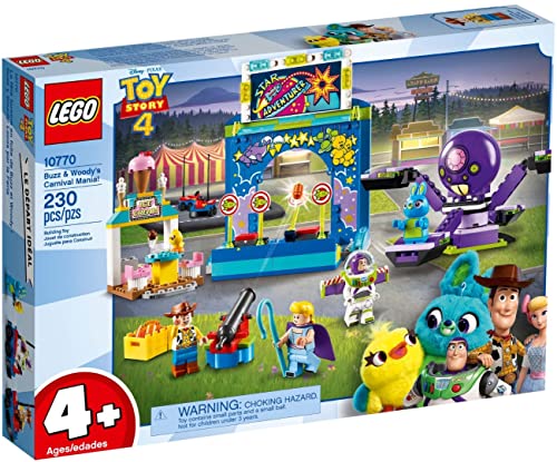 LEGO 10770 - Disney Pixar’s Toy Story 4, Buzz & Woodys Jahrmarktspaß, Bauset von LEGO