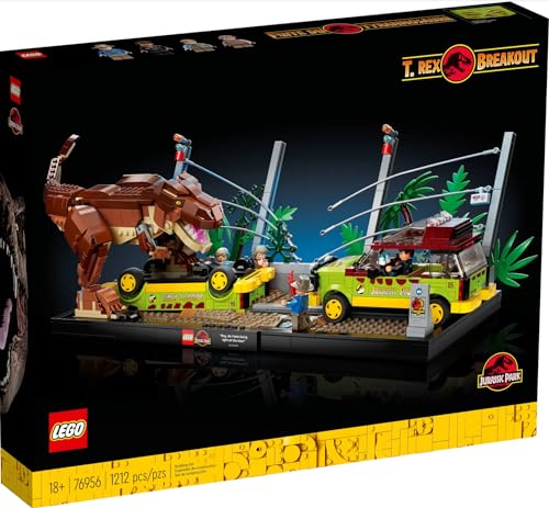 LEGO Jurassic Park T. rex Breakout 76956 (1212 Teile) von LEGO
