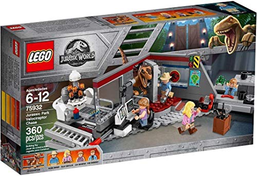 LEGO Jurassic World 75932 - Jagd auf den Velociraptor (360 Teile) von LEGO
