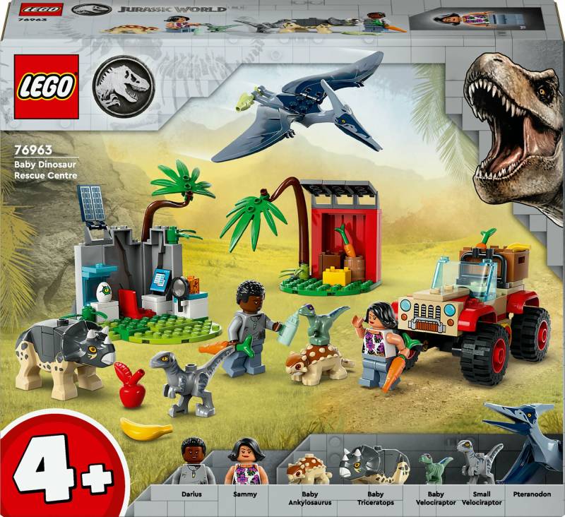 LEGO Jurassic World 76963 Rettungszentrum für Baby-Dinos von LEGO