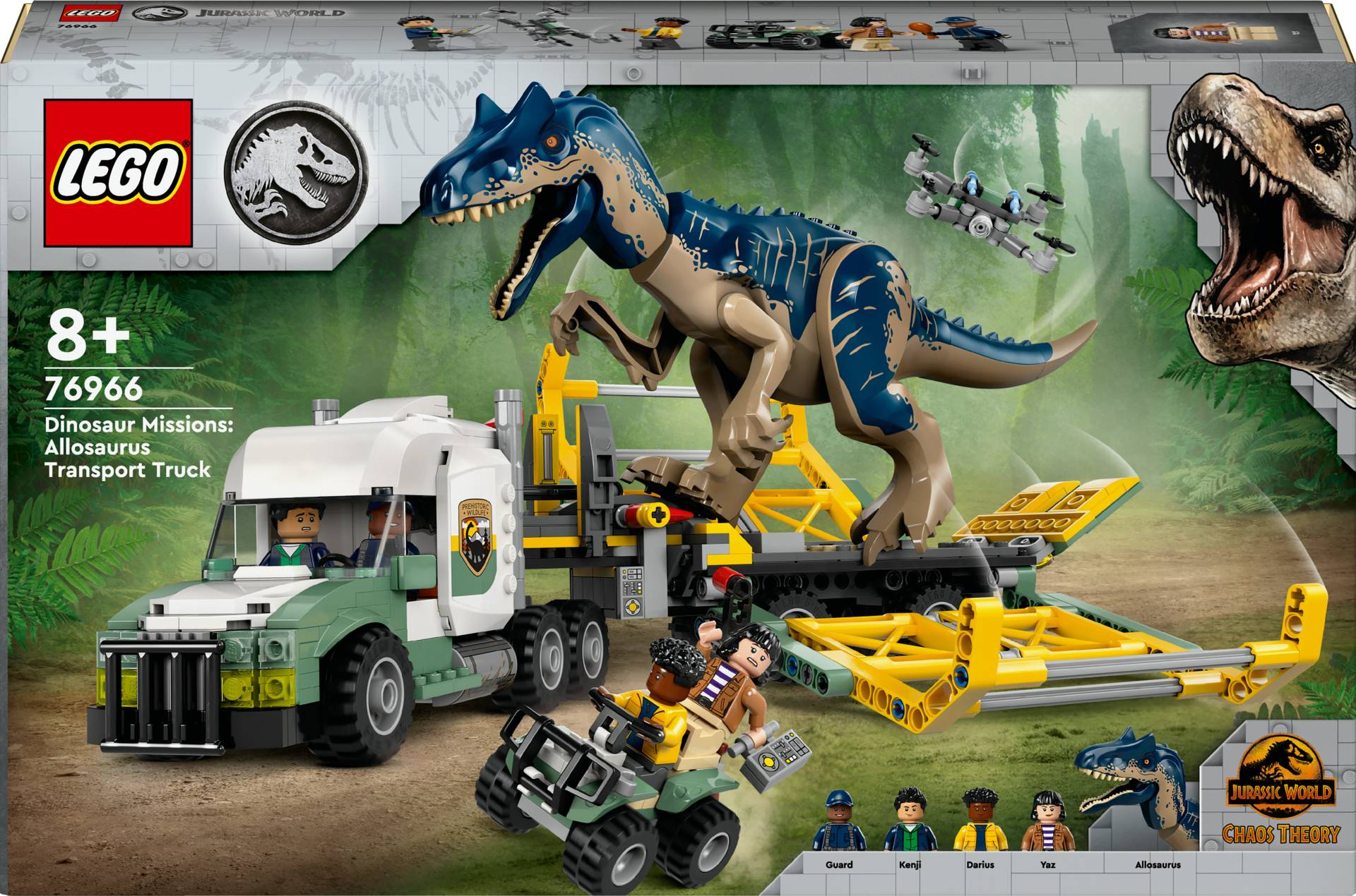LEGO Jurassic World 76966 Dinosaurier-Missionen: Allosaurus-Transporter LEGO Jurassic World 76966 Dinosaurier-Missionen: Allosaurus-Transporter von LEGO