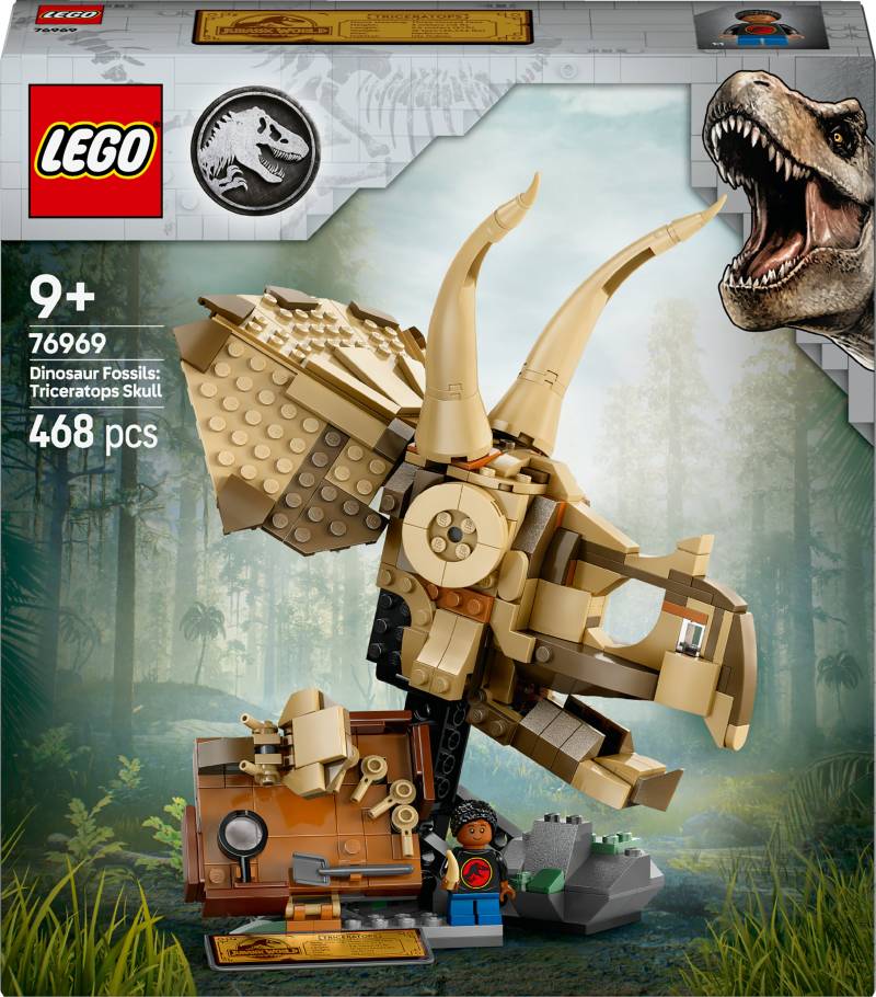 LEGO Jurassic World 76969 Dinosaurier-Fossilien: Triceratops-Schädel von LEGO