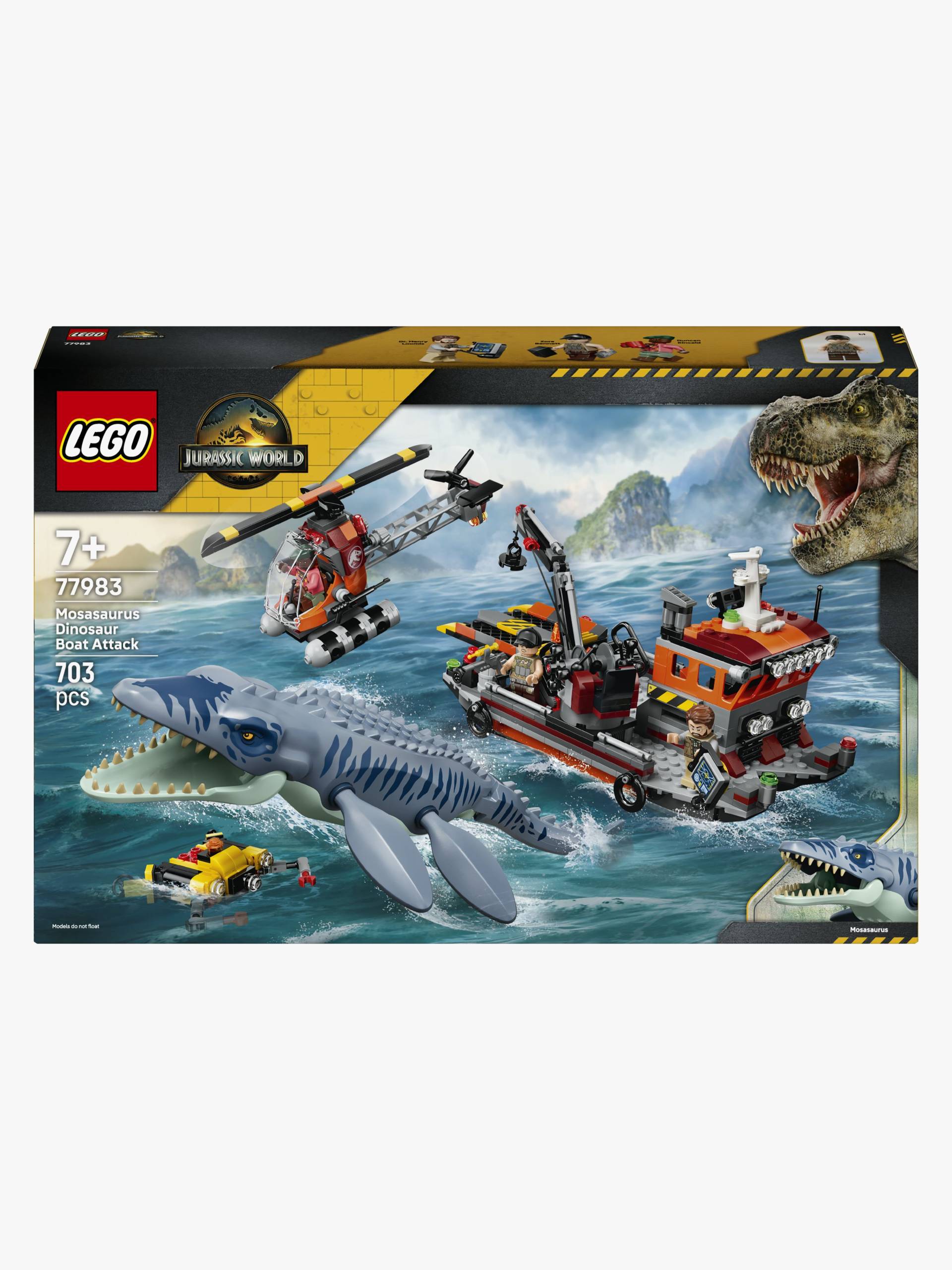 LEGO Jurassic World 77983 Mosasaurier-Angriff auf das Boot LEGO Jurassic World 77983 Mosasaurier-Angriff auf das Boot von LEGO