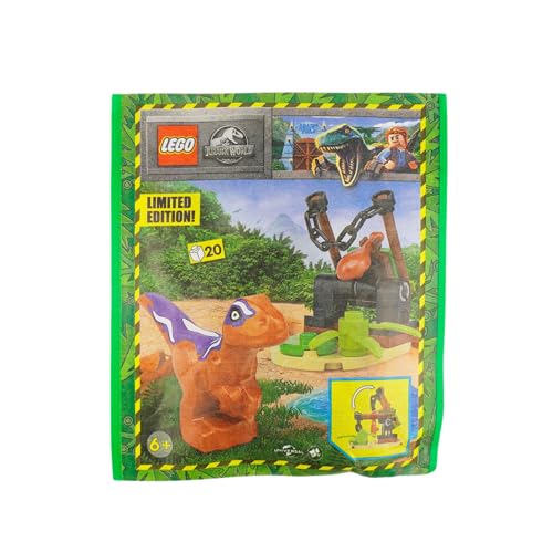 Lego Jurassic World – Dino-Falle: Fange den Baby-Raptor! | Abenteuer-Set mit Köder & Fallenmechanismus Lego Jurassic World – Dino-Falle: Fange den Baby-Raptor! | Abenteuer-Set mit Köder & Fallenmechanismus von LEGO