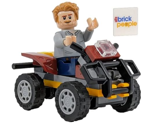 LEGO Jurassic World: Owen Grady Minifigur mit Quad ATV von LEGO