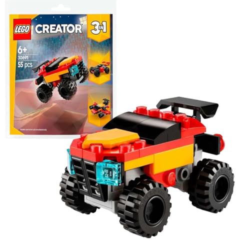 LEGO Konstruktionsspielzeug Creator 3-in-1 Mini-Monstertruck LEGO Konstruktionsspielzeug Creator 3-in-1 Mini-Monstertruck von LEGO