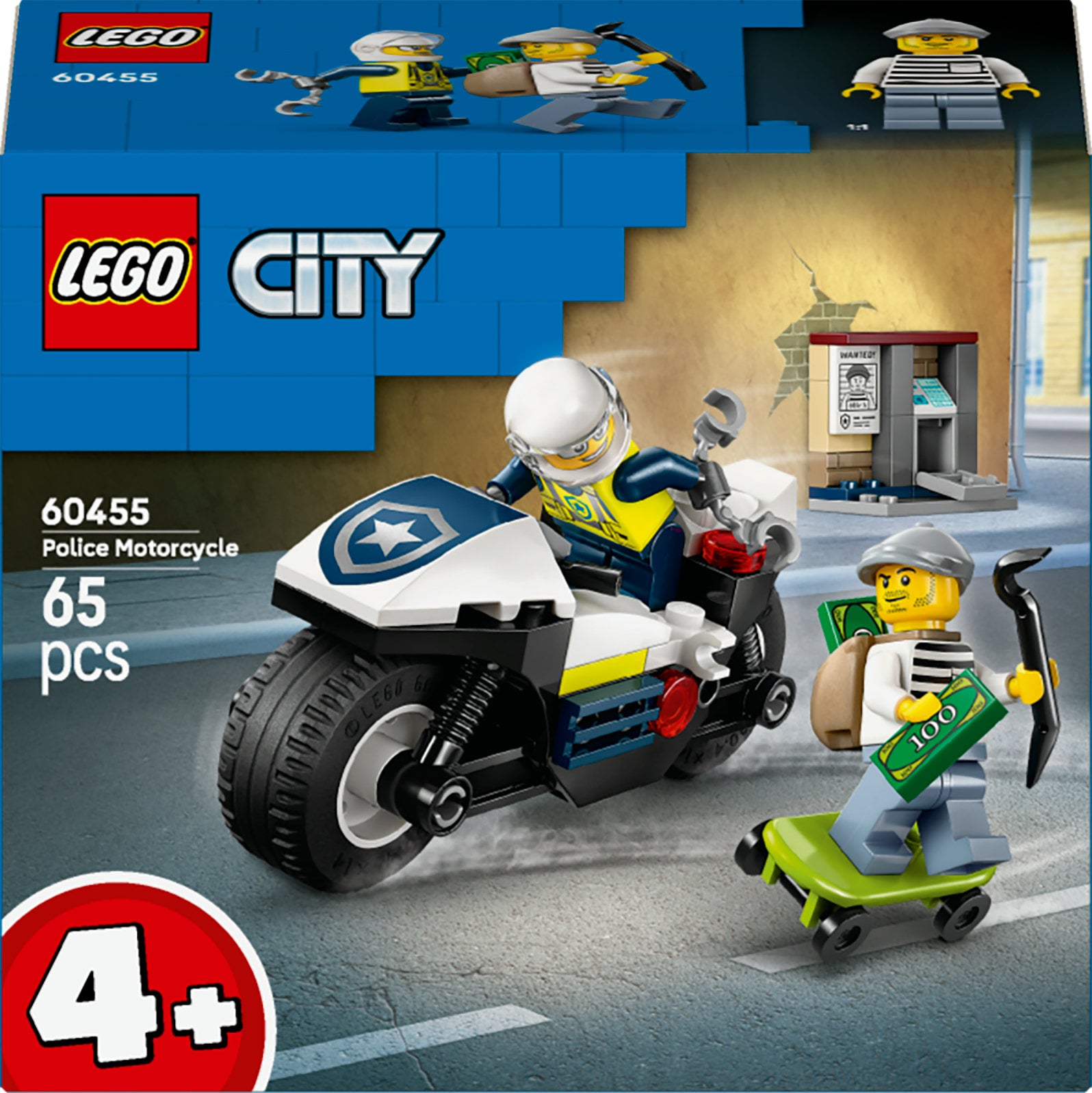 LEGO City 60455 Verfolgungsjagd mit dem Polizeimotorrad LEGO City 60455 Verfolgungsjagd mit dem Polizeimotorrad von LEGO