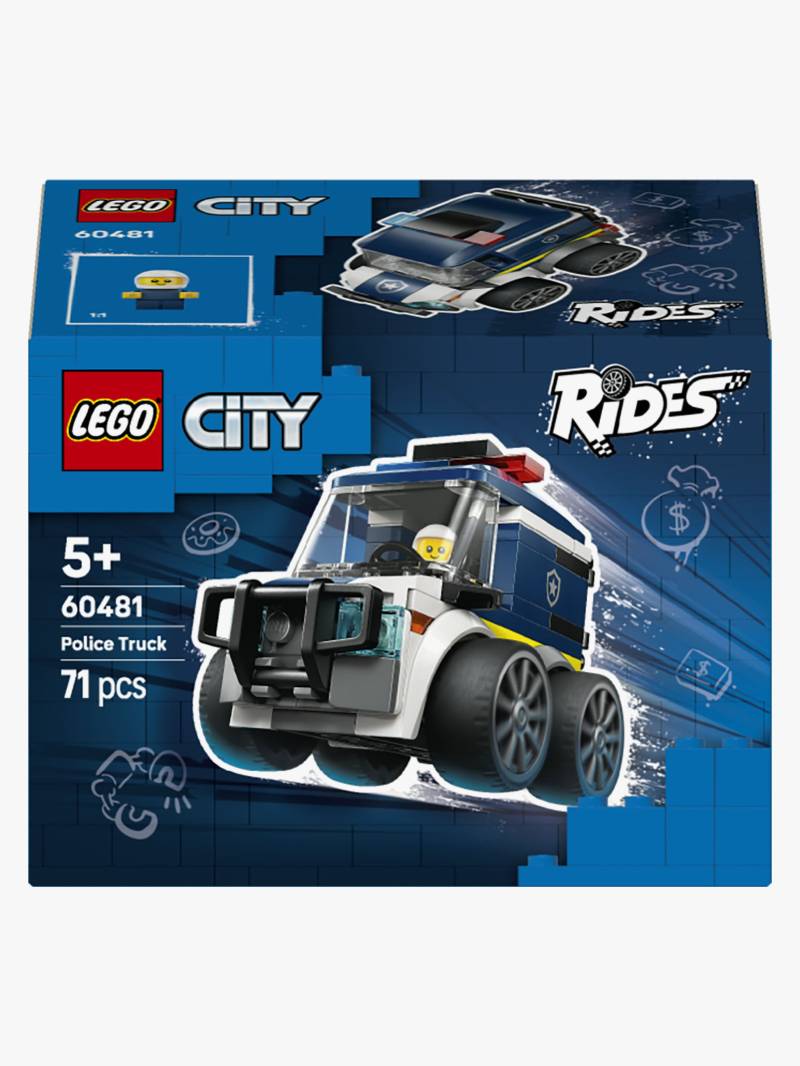 LEGO City 60481 Coole Flitzer – Polizei-Truck von LEGO