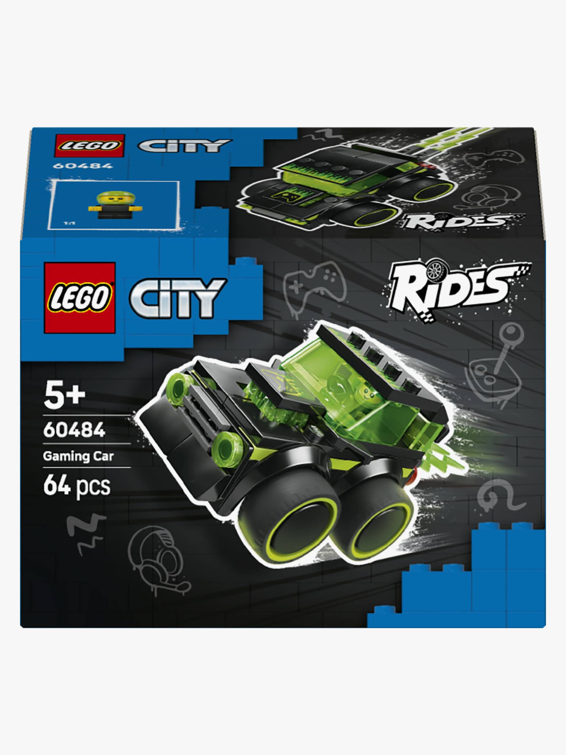 LEGO City 60484 Coole Flitzer – Gaming-Rennauto von LEGO