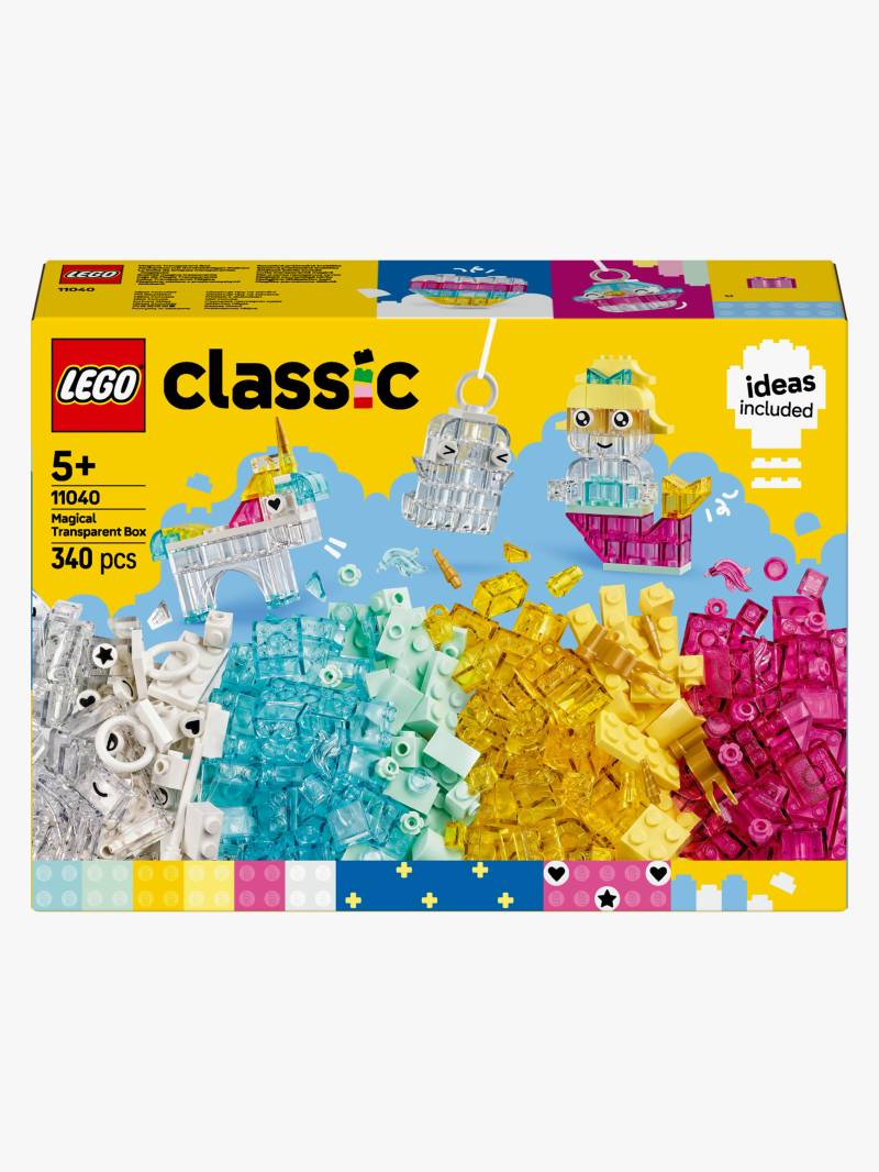 LEGO Classic 11040 Zauberbox mit durchsichtigen Steinen von LEGO