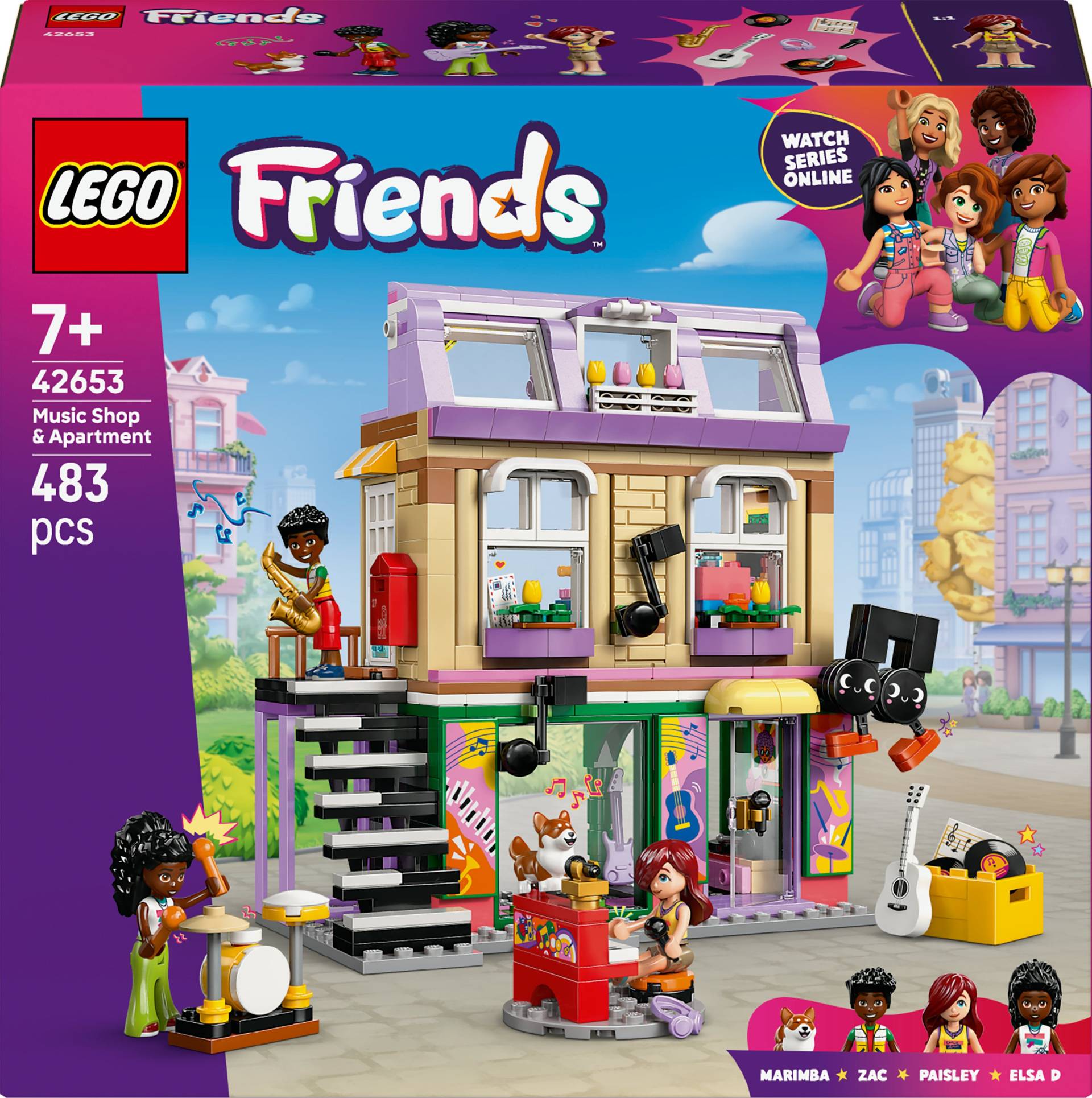 LEGO Friends 42653 Musikladen & Wohnung LEGO Friends 42653 Musikladen & Wohnung von LEGO