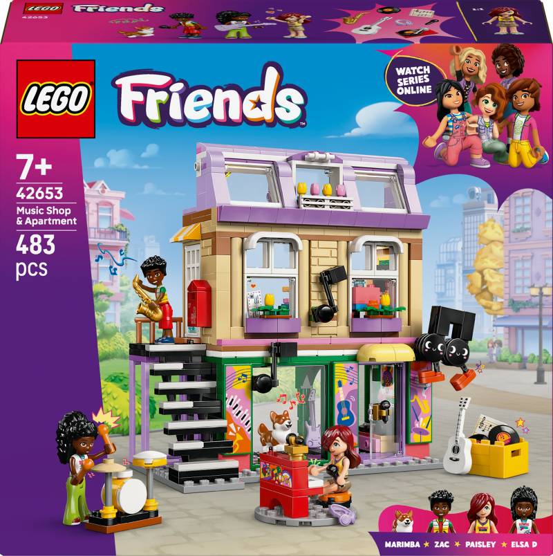 LEGO Friends 42653 Musikladen &  Wohnung von LEGO