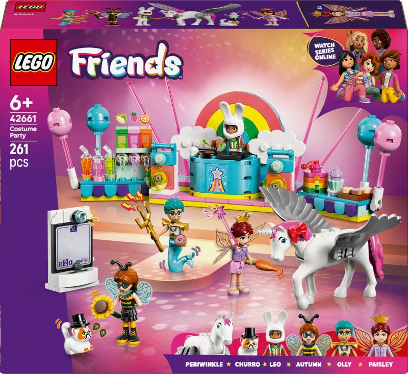 LEGO Friends 42661 Kostümparty mit Einhorn und Fee von LEGO