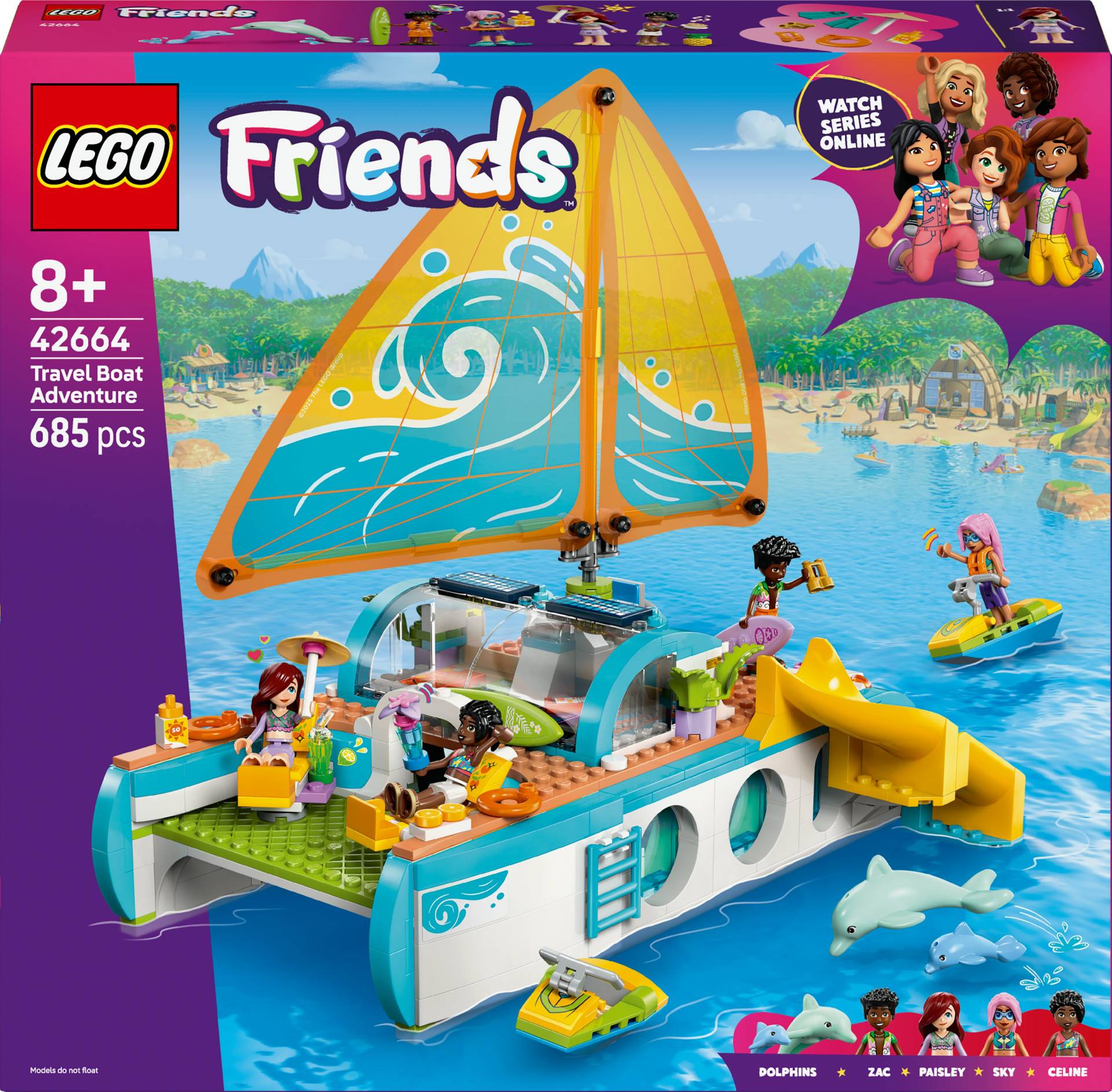 LEGO Friends 42664 Segelabenteuer von LEGO