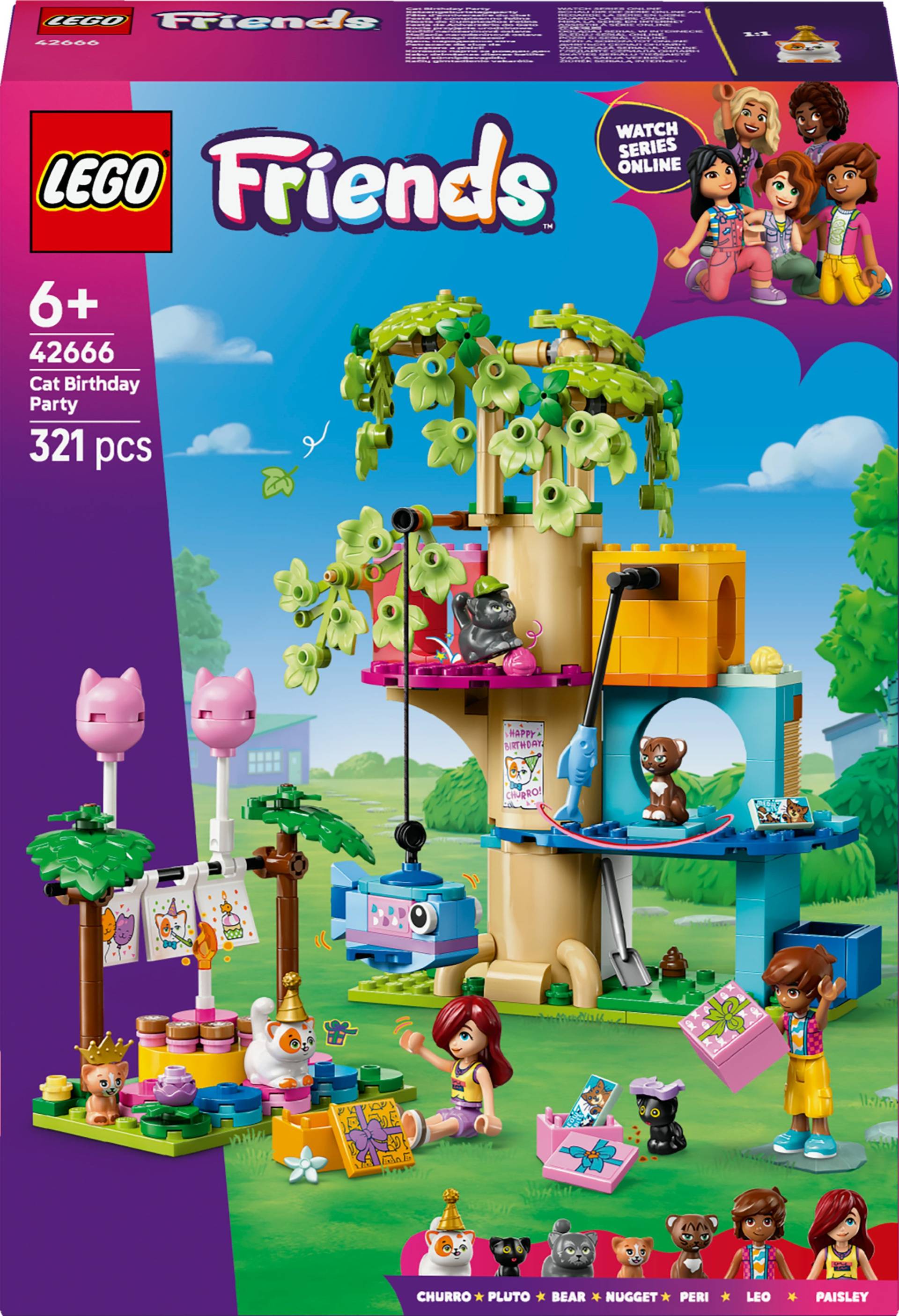 LEGO Friends 42666 Katzengeburtstagsparty & Baumhaus LEGO Friends 42666 Katzengeburtstagsparty & Baumhaus von LEGO