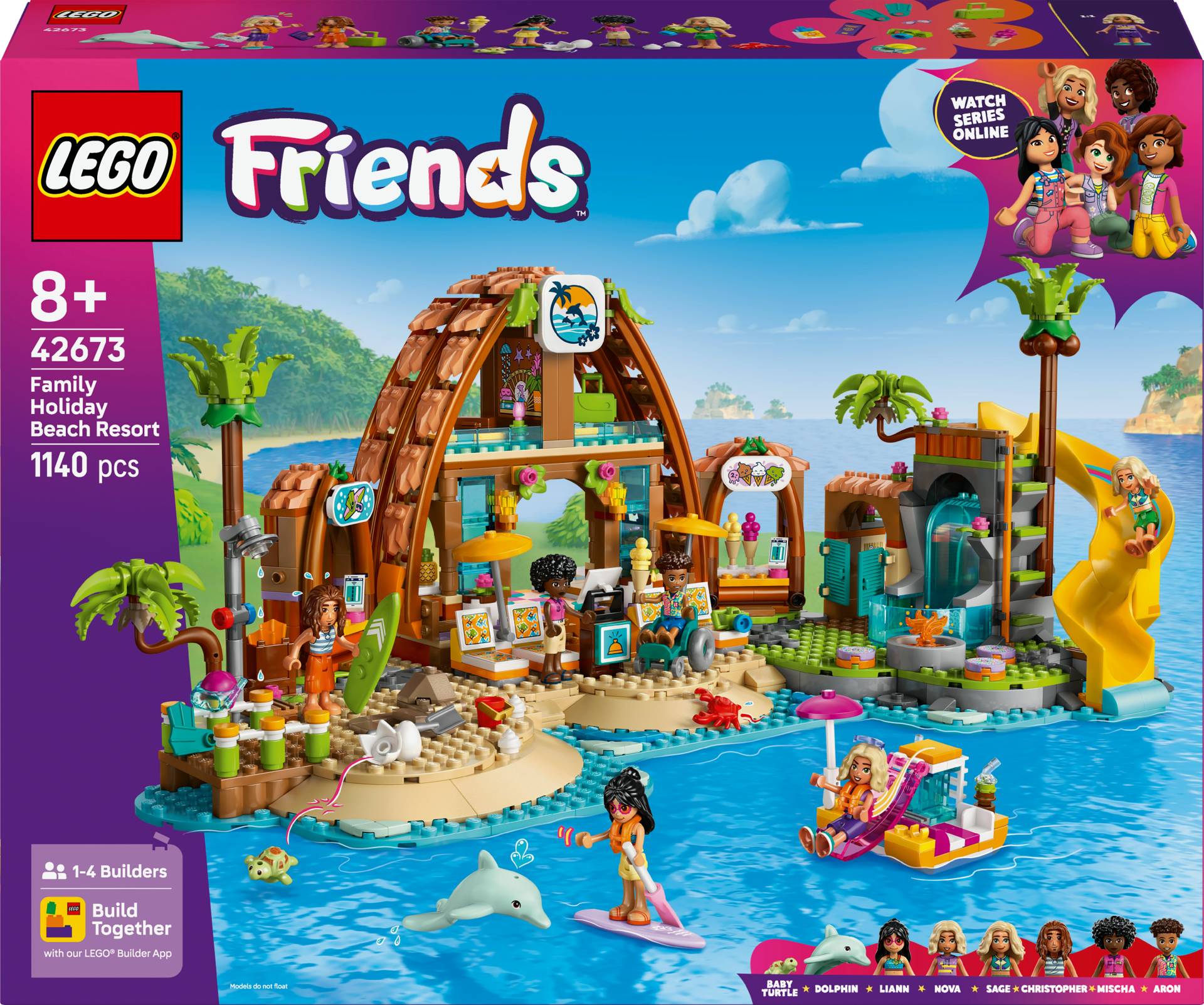 LEGO Friends 42673 Familienurlaub im Strandresort von LEGO
