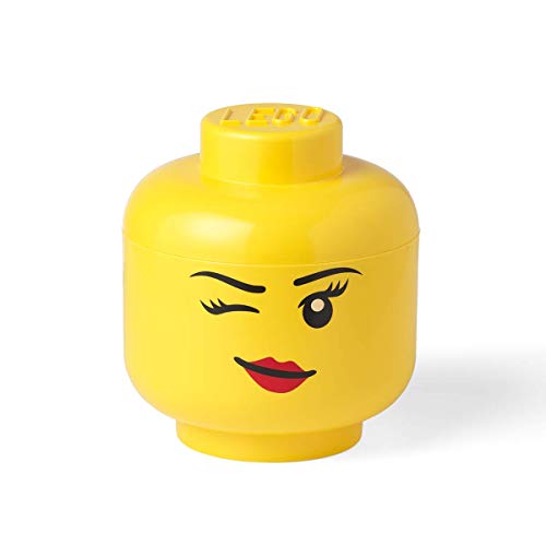 LEGO Large Winking Stackable Storage Head, Girl LEGO Large Winking Stackable Storage Head, Girl von LEGO