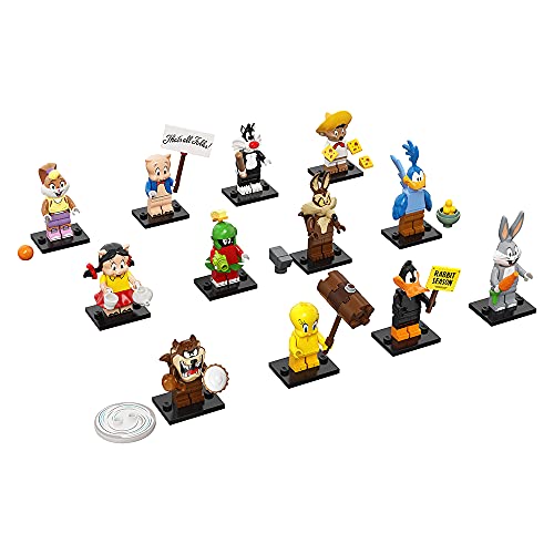 LEGO Looney Tunes Serie 1 Komplett-Set mit 12 verschiedenen Minifiguren 71030 (Beutel) von LEGO