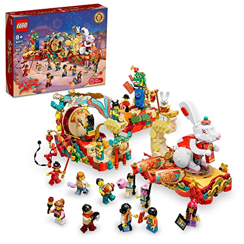 LEGO Lunar New Year Parade 80111 Bauspielzeug-Set für Kinder, Jungen und Mädchen ab 8 Jahren, 1653 Teile von LEGO