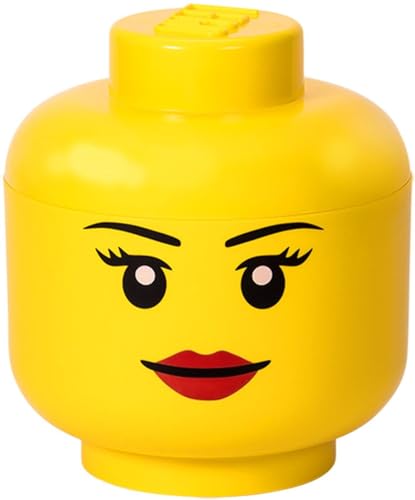 LEGO Girl Aufbewahrung Kopf, gelb, 24 x 24 x 27 cm LEGO Girl Aufbewahrung Kopf, gelb, 24 x 24 x 27 cm von LEGO