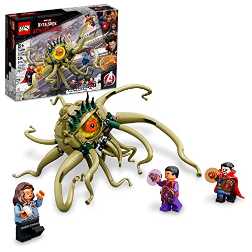 LEGO Marvel Gargantos Showdown 76205 Monster Building Kit with Doctor Strange, Wong and America Chavez for Ages 8+ (264 Pieces) von LEGO