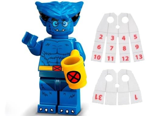 LEGO Marvel Serie 2 Minifigur: Beast Minifigur mit LEGO Kalender Man Capes - Superhelden 71039 LEGO Marvel Serie 2 Minifigur: Beast Minifigur mit LEGO Kalender Man Capes - Superhelden 71039 von LEGO