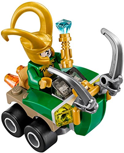 LEGO Marvel Super Heroes 76091 "Mighty Micros: Thor vs Loki" Konstruktionsspielzeug, bunt von LEGO Marvel Super Heroes